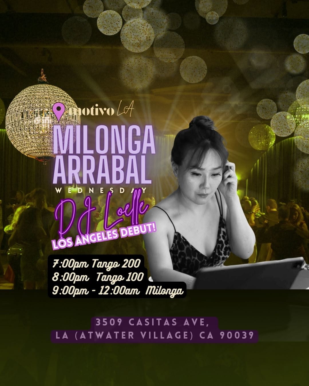 Milonga Arrabal - ✨DJ Loelle✨ (L.A. DEBUT!) — THU 8 OCT