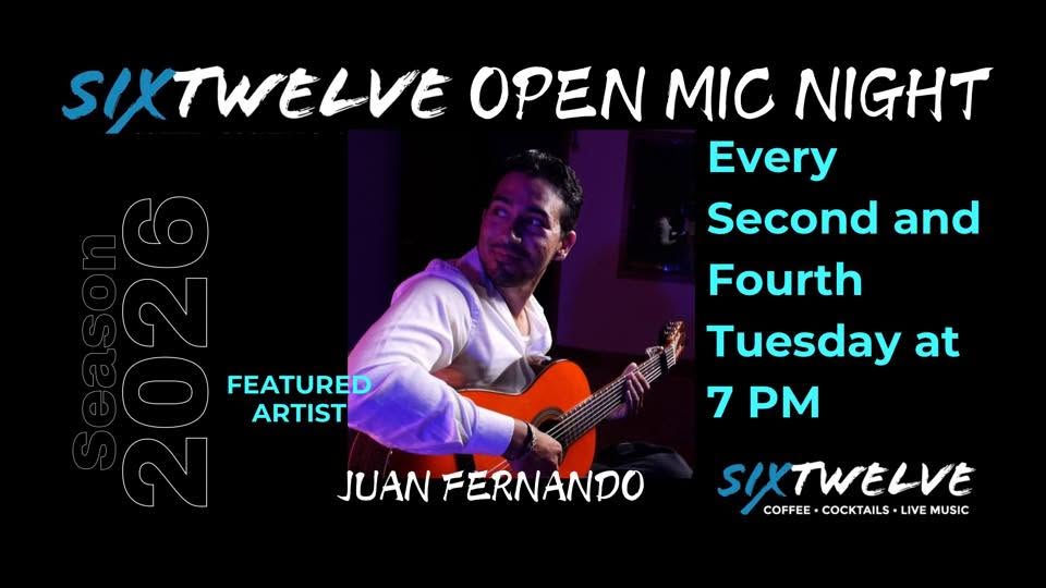 Six Twelve Open Mic Night — WED 14 OCT