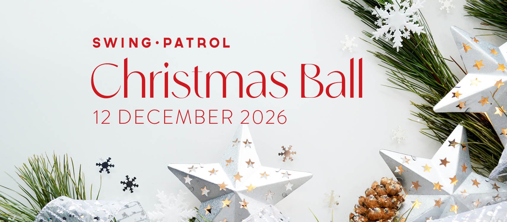 Swing Patrol Christmas Ball 2026 — SAT 12 DEC