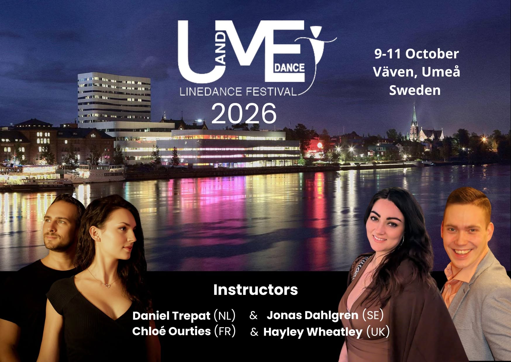 U&Me Linedance Festival 2026 — FRI 9 – SUN 11 OCT