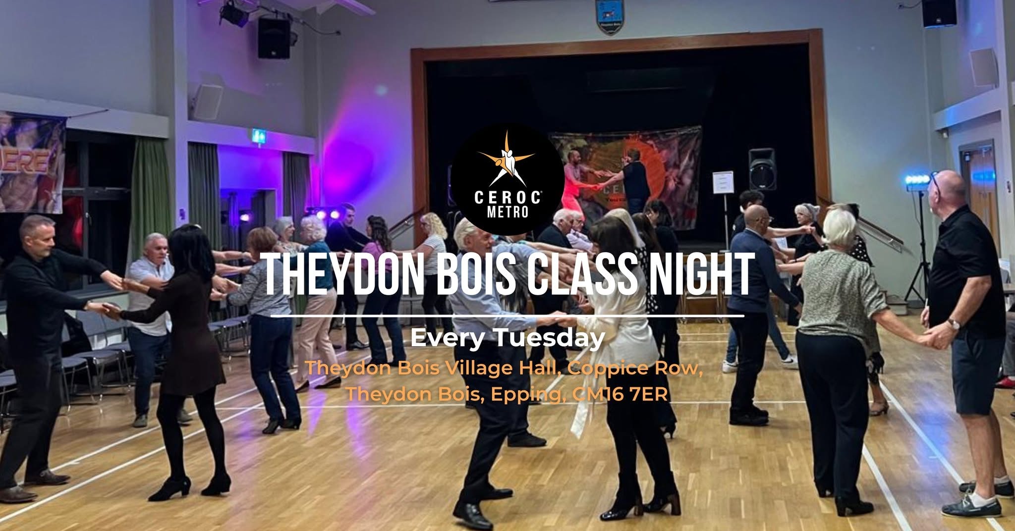 Tuesday Class Night @ Theydon Bois — TUE 13 OCT