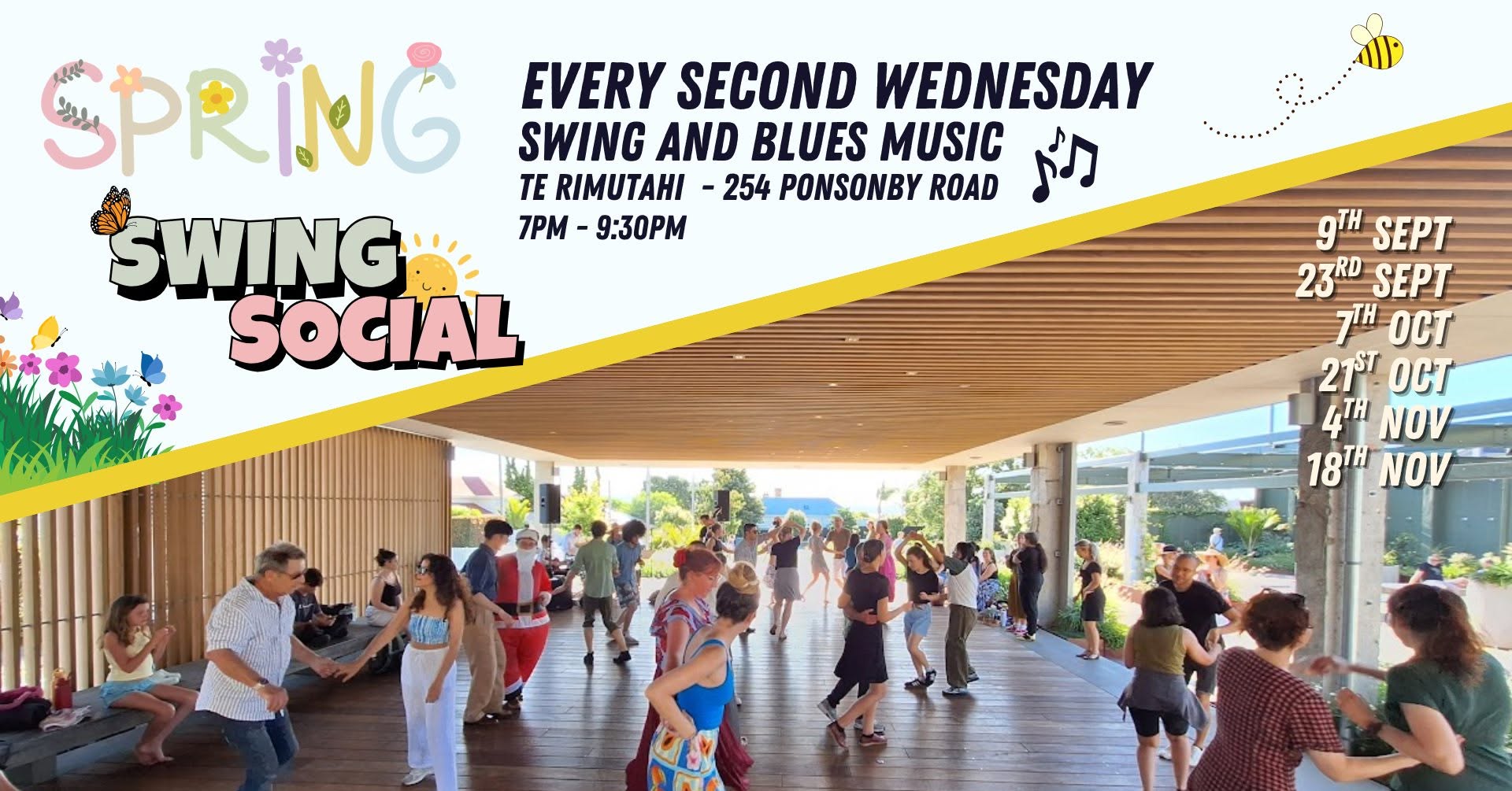 Spring Swing Social at Te Rimutahi β WED 21 OCT