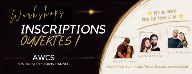 ✨ Workshops Mensuels AWCS – Saison 2026/2027 — WED 4 NOV