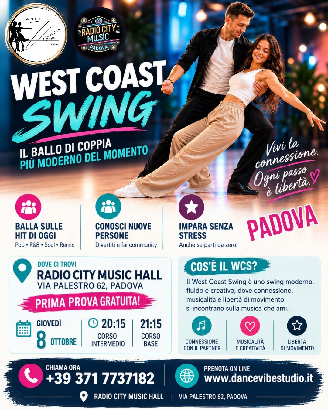 WEST COAST SWING — THU 8 OCT