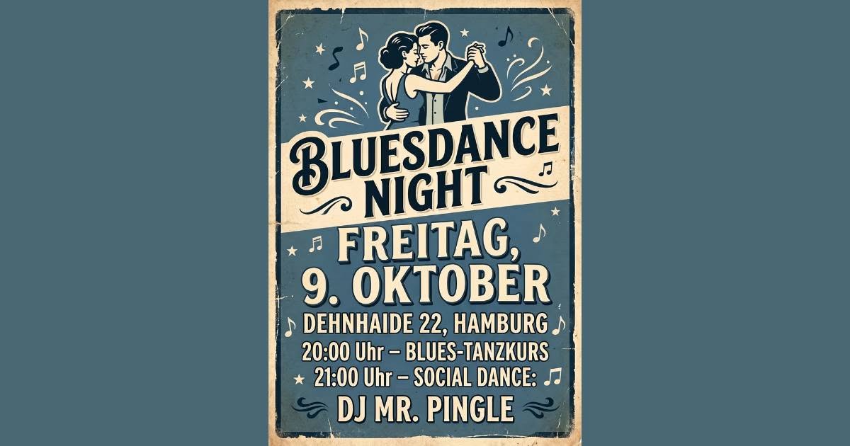 Bluesdance Night — FRI 9 OCT