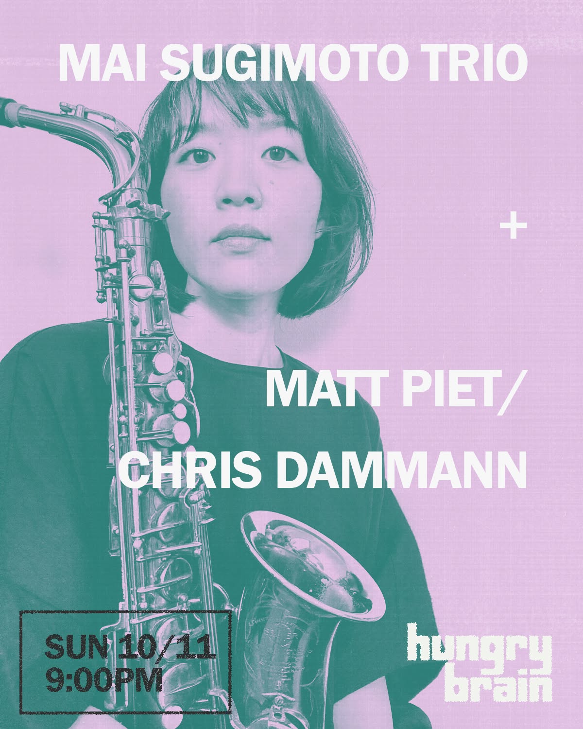 Mai Sugimoto Trio + Piet/Dammann — MON 12 OCT