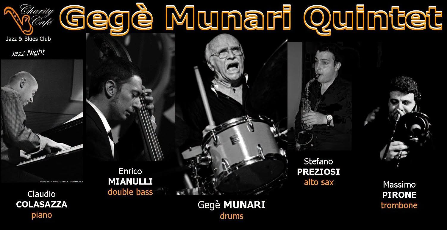GEGE' MUNARI JAZZ QUINTET | JazzNight — FRI 16 OCT