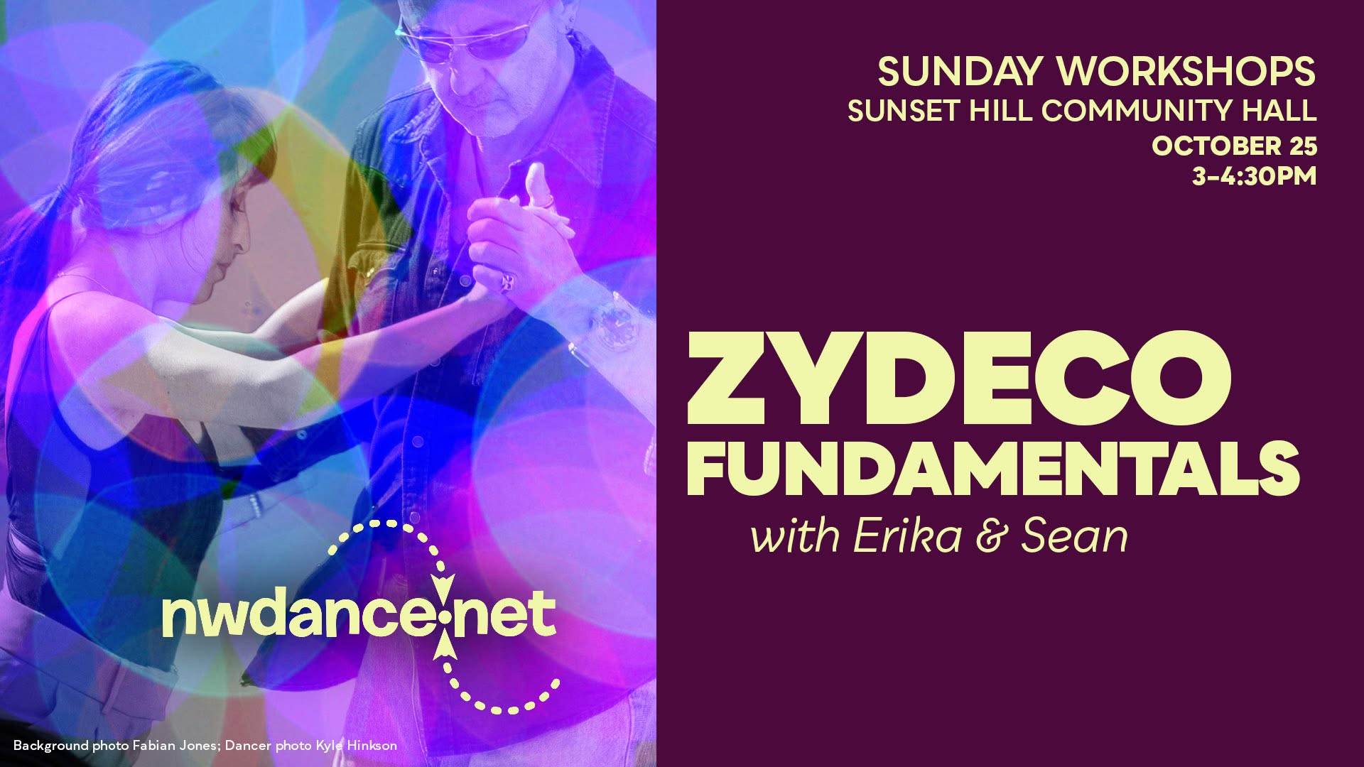 ZYDECO Fundamentals — SUN 25 OCT