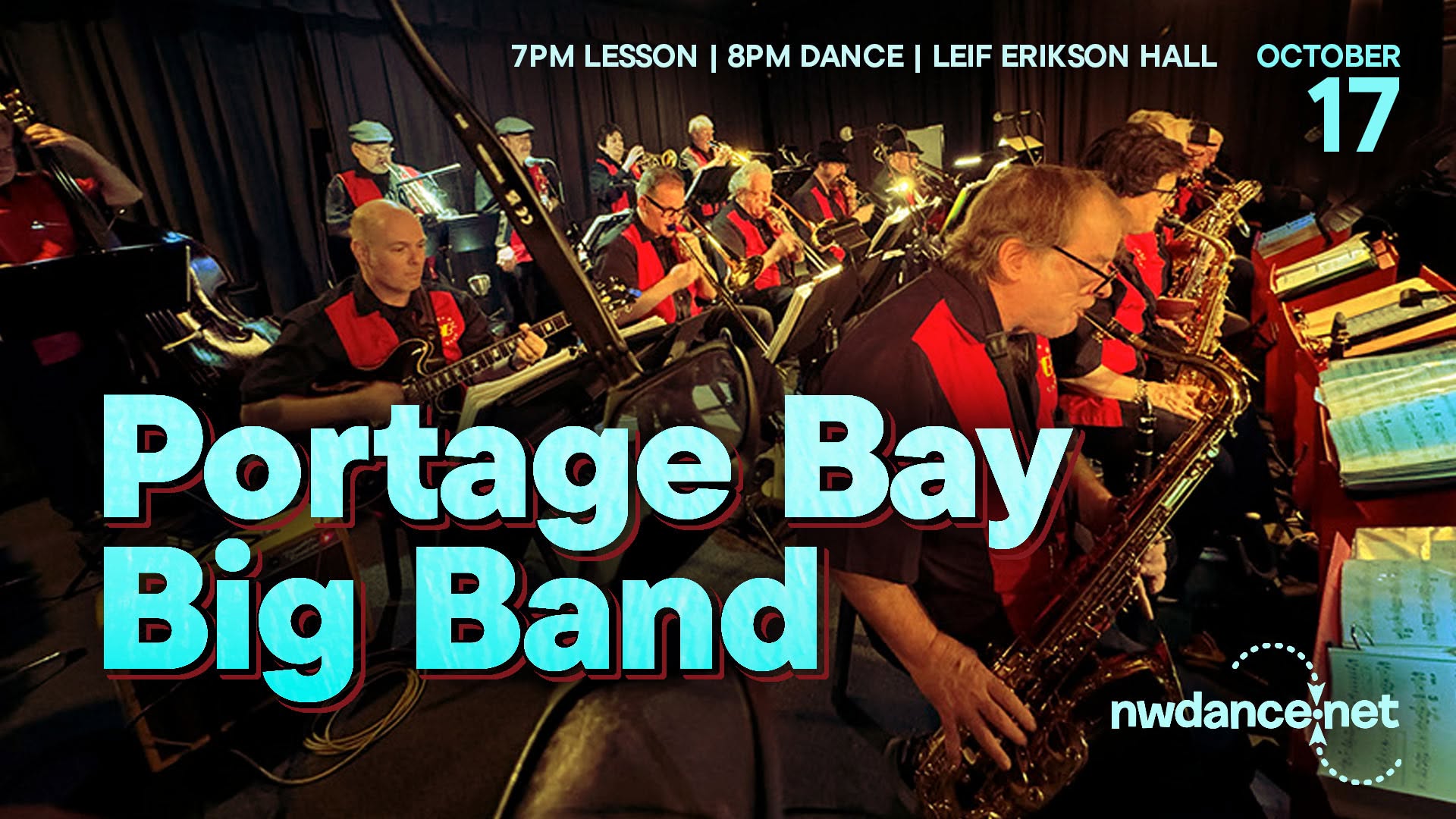 Portage Bay Big Band — SUN 18 OCT