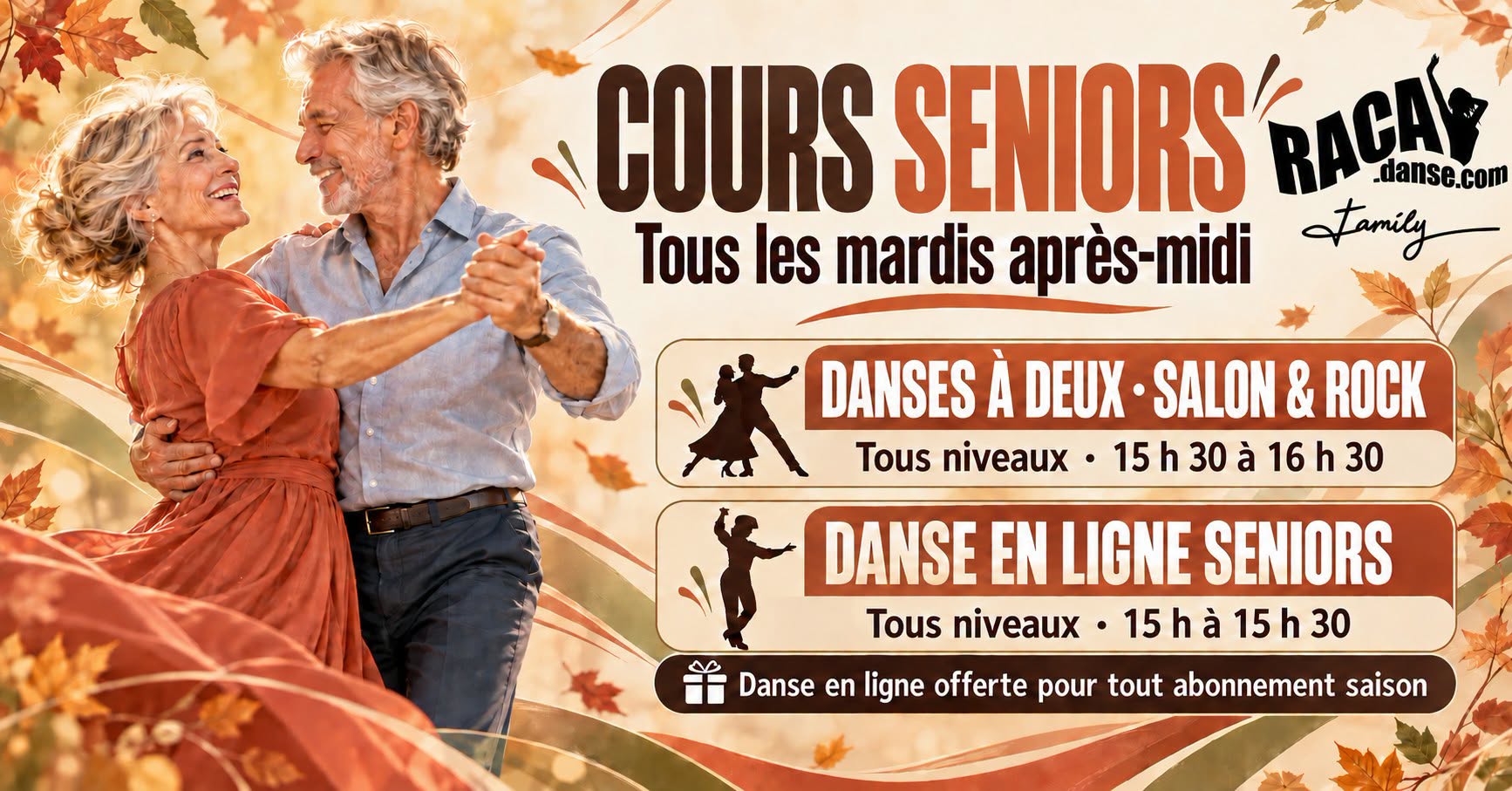Cours seniors hebdomadaires ! Annecy — TUE 13 OCT