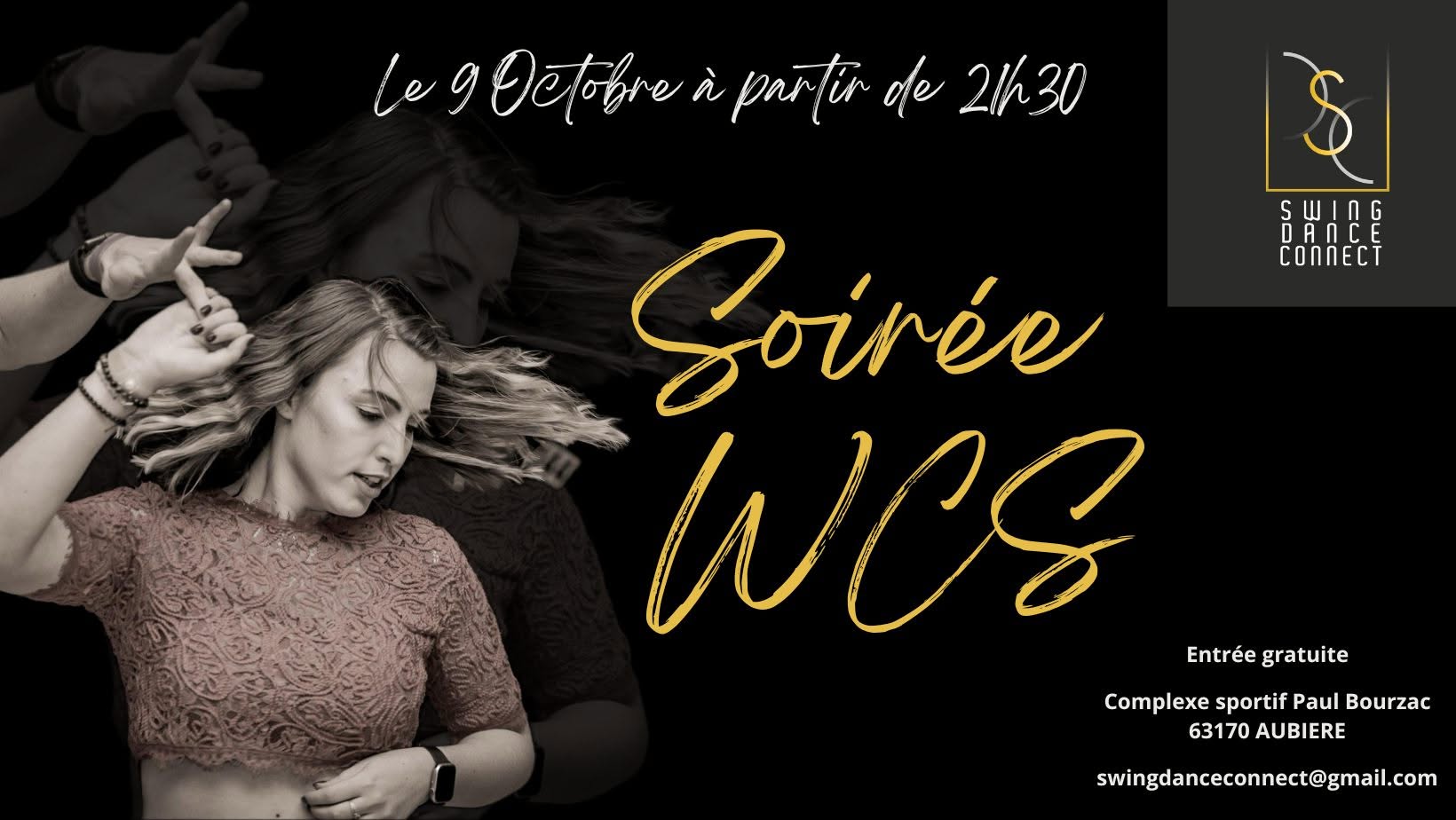 Soirée 100% West Coast Swing — FRI 9 OCT
