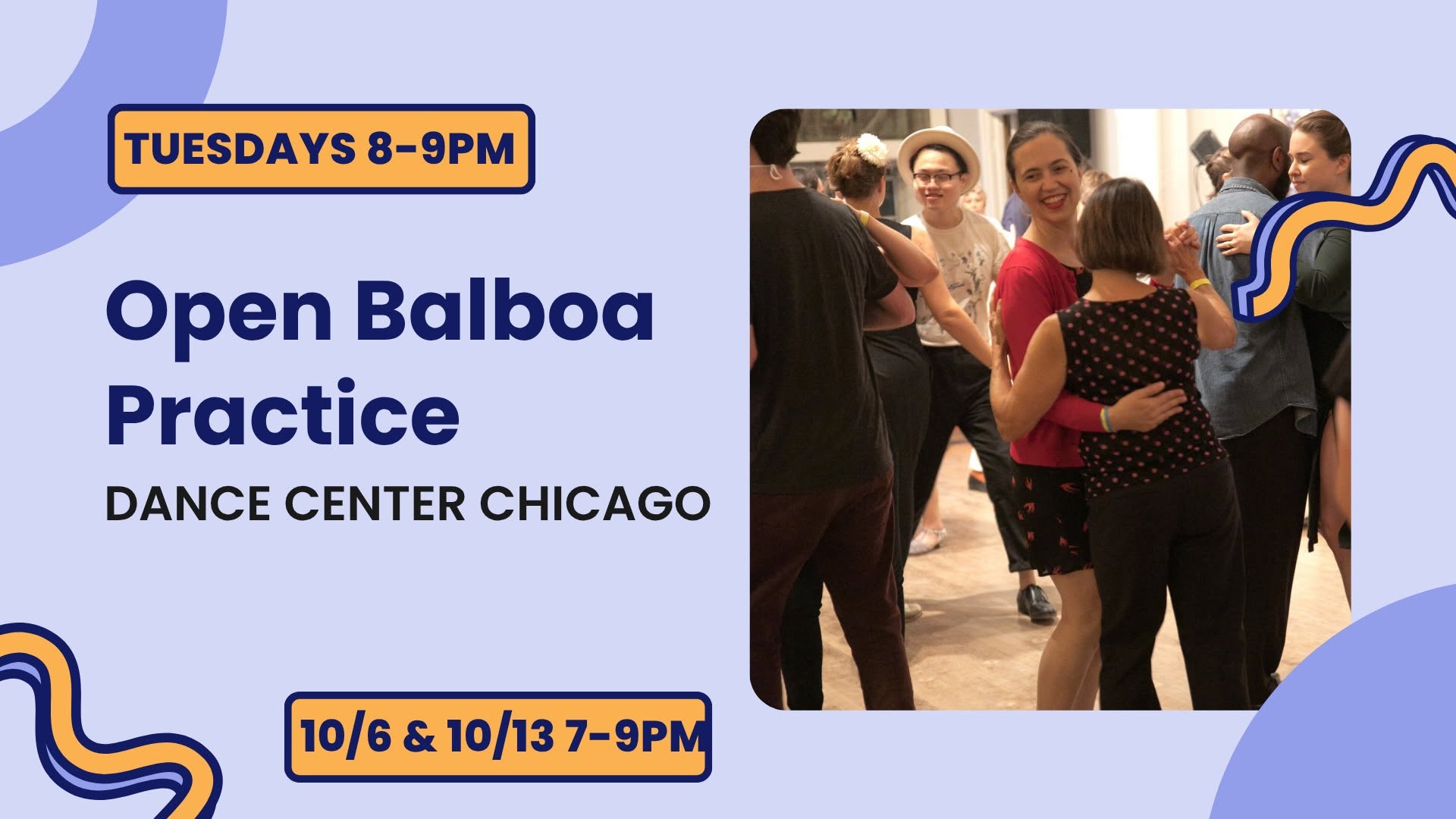 Open Balboa Practice Tuesdays 8-9pm — WED 14 OCT