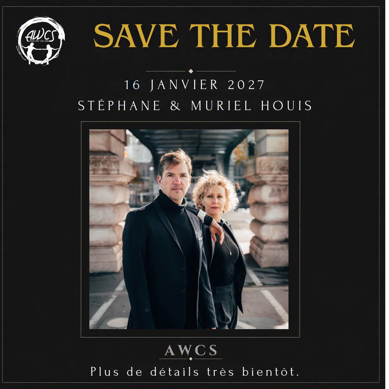 ✨ STAGE DE WEST COAST SWING — SAT 16 JAN 2027