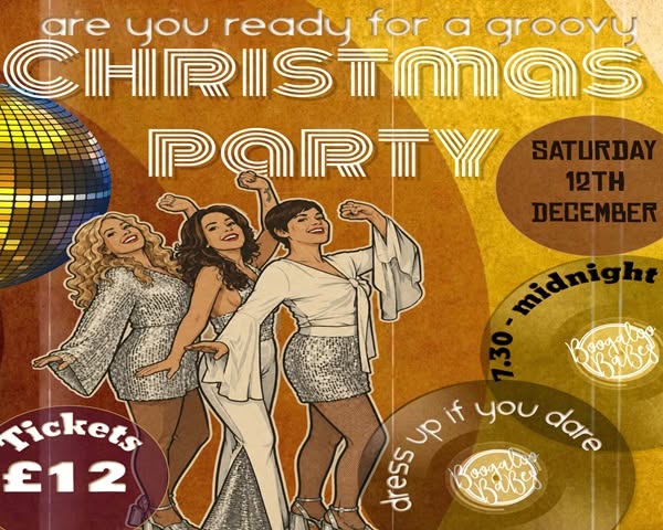 Boogie Christmas Party — SAT 12 DEC