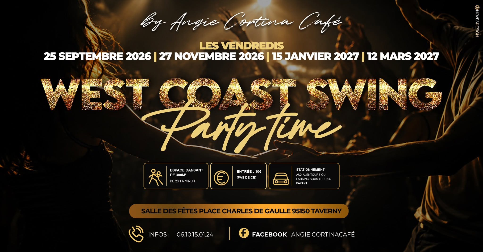 WEST COAST SWING PARTY TIME — FRI 27 NOV
