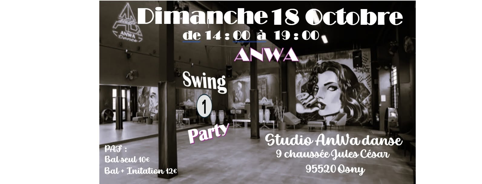 Bal Swing & Blues #1 Nouvelle Saison — SUN 18 OCT