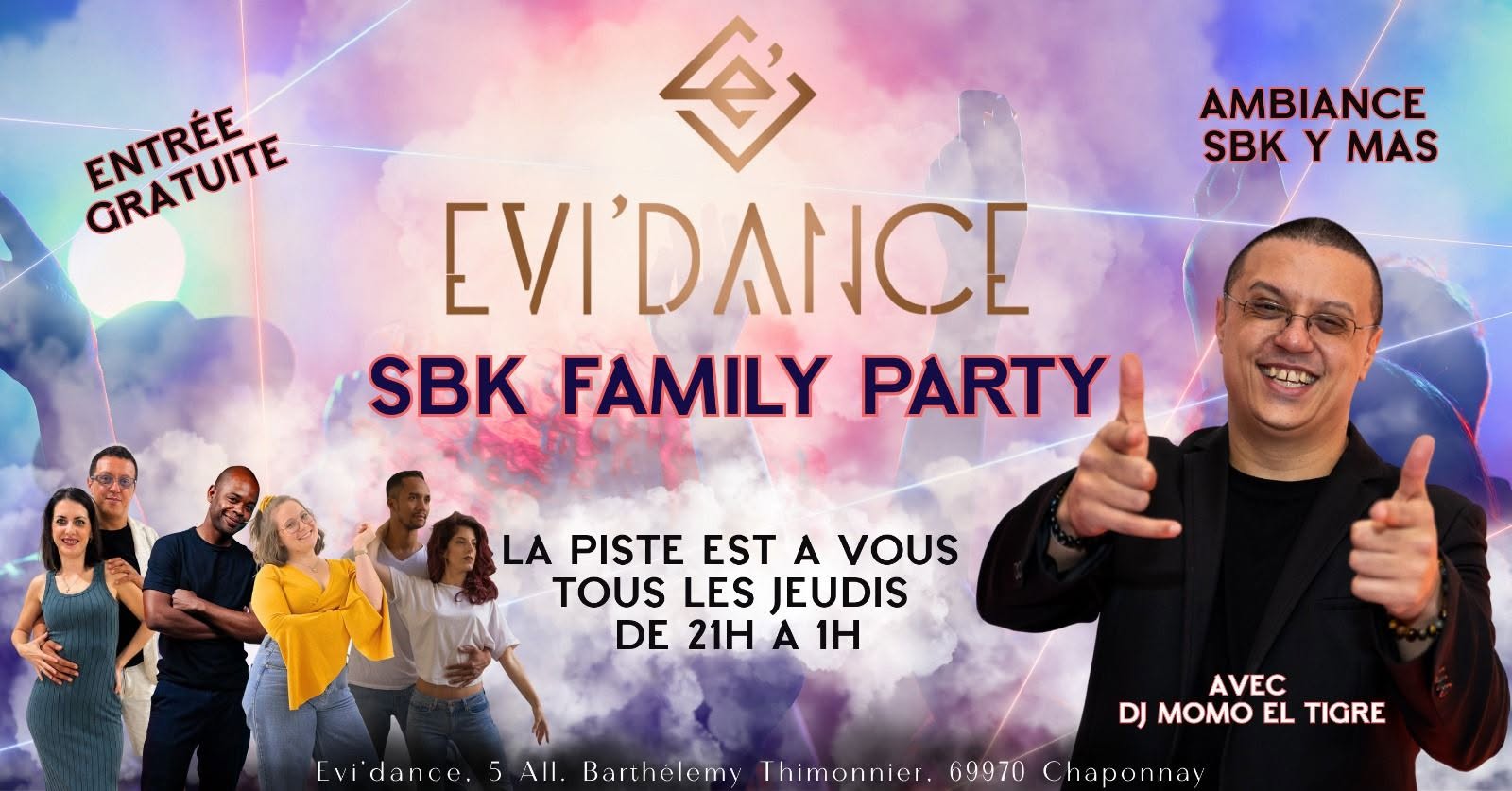 Evi'Dance - SBK FAMILY PARTY — THU 15 OCT