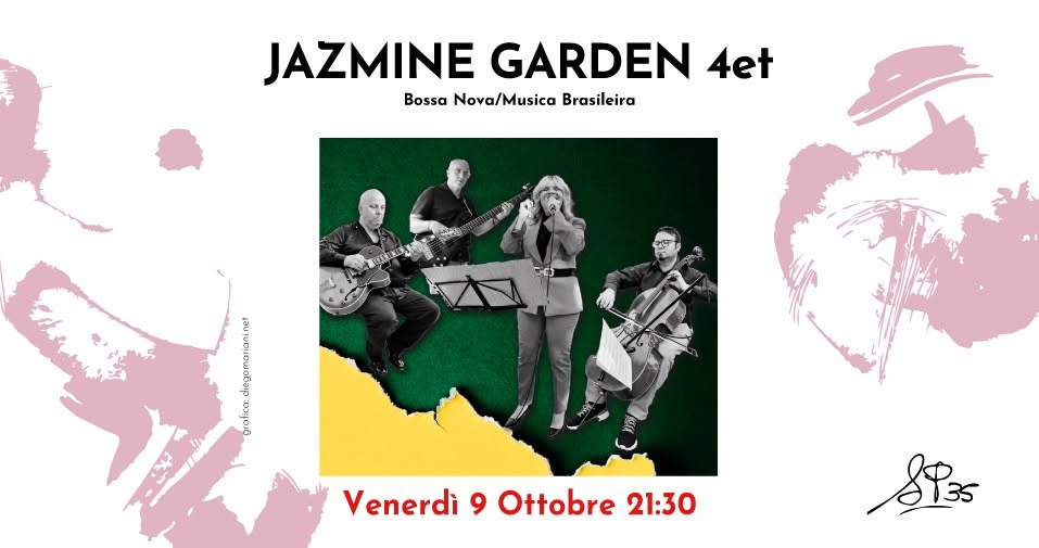 Jazmine Garden 4et - musica brasileira e bossanova — FRI 9 OCT