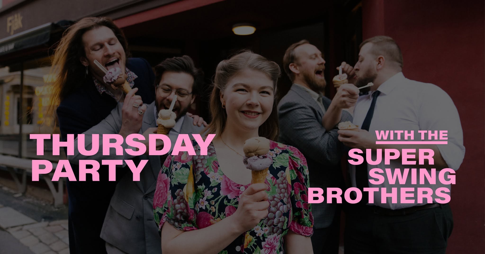 Thursday Party with the Super Swing Brothers — THU 15 OCT