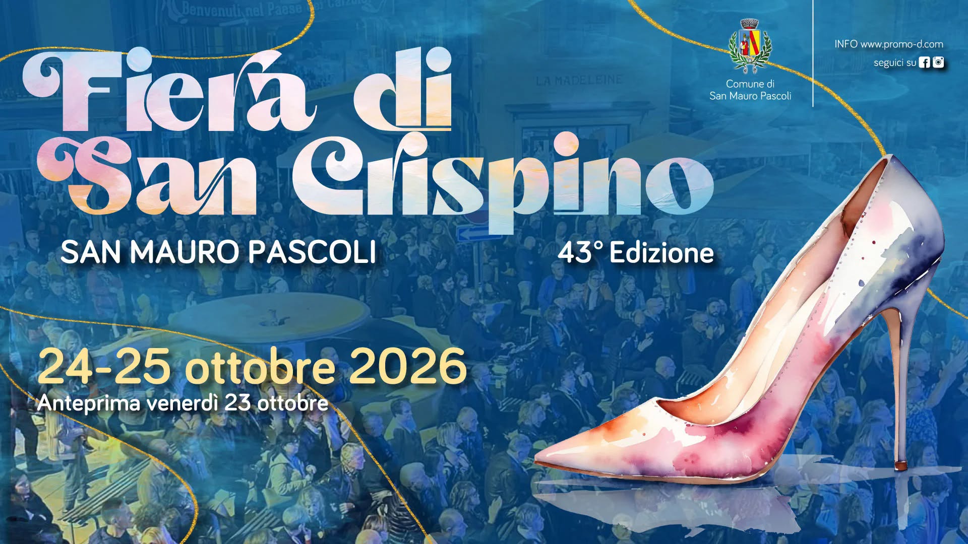 Fiera di San Crispino | San Mauro Pascoli (FC) — FRI 23 – SUN 25 OCT