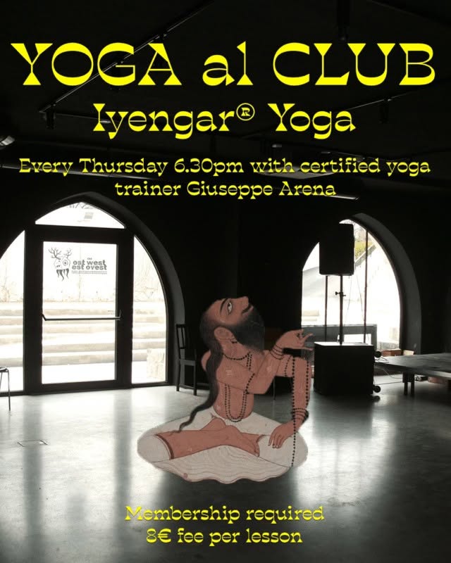 YOGA al CLUB – Iyengar® Yoga — THU 15 OCT