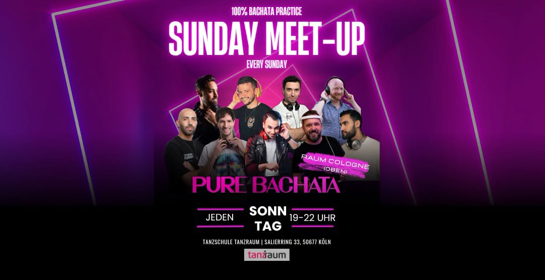 Pure Bachata Sunday Meet Up (Oberer Raum) — SUN 11 OCT