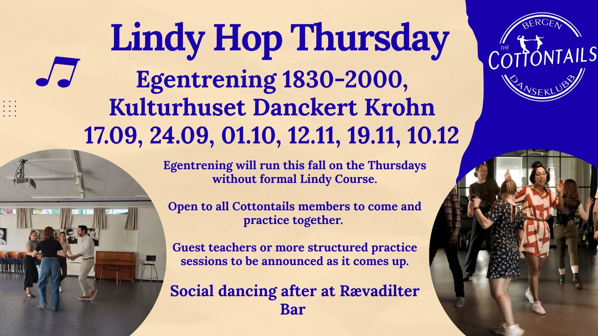 Lindy Thursday — THU 15 OCT