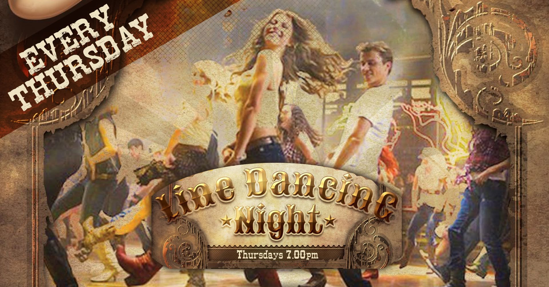 Line Dancing Night - Every Thursday — THU 15 OCT