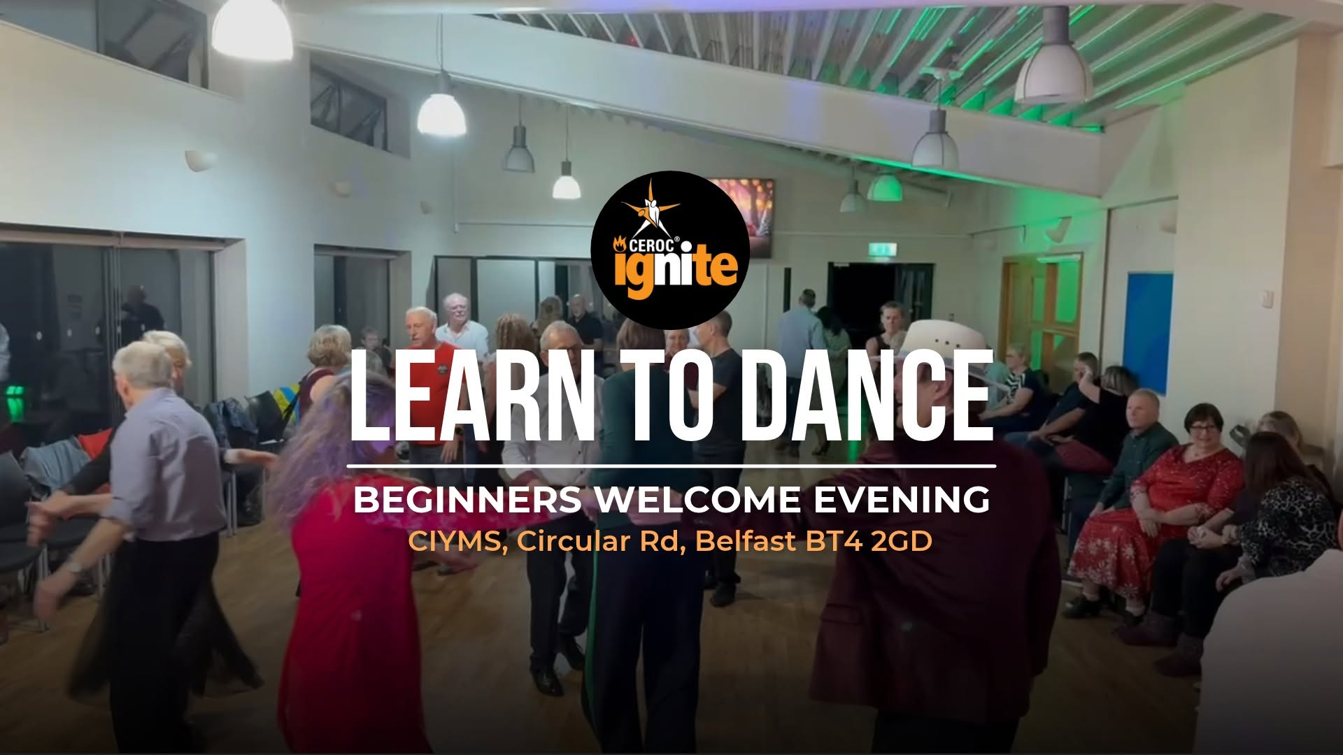 LEARN TO DANCE with Ceroc - Beginners Welcome Evening — THU 5 NOV