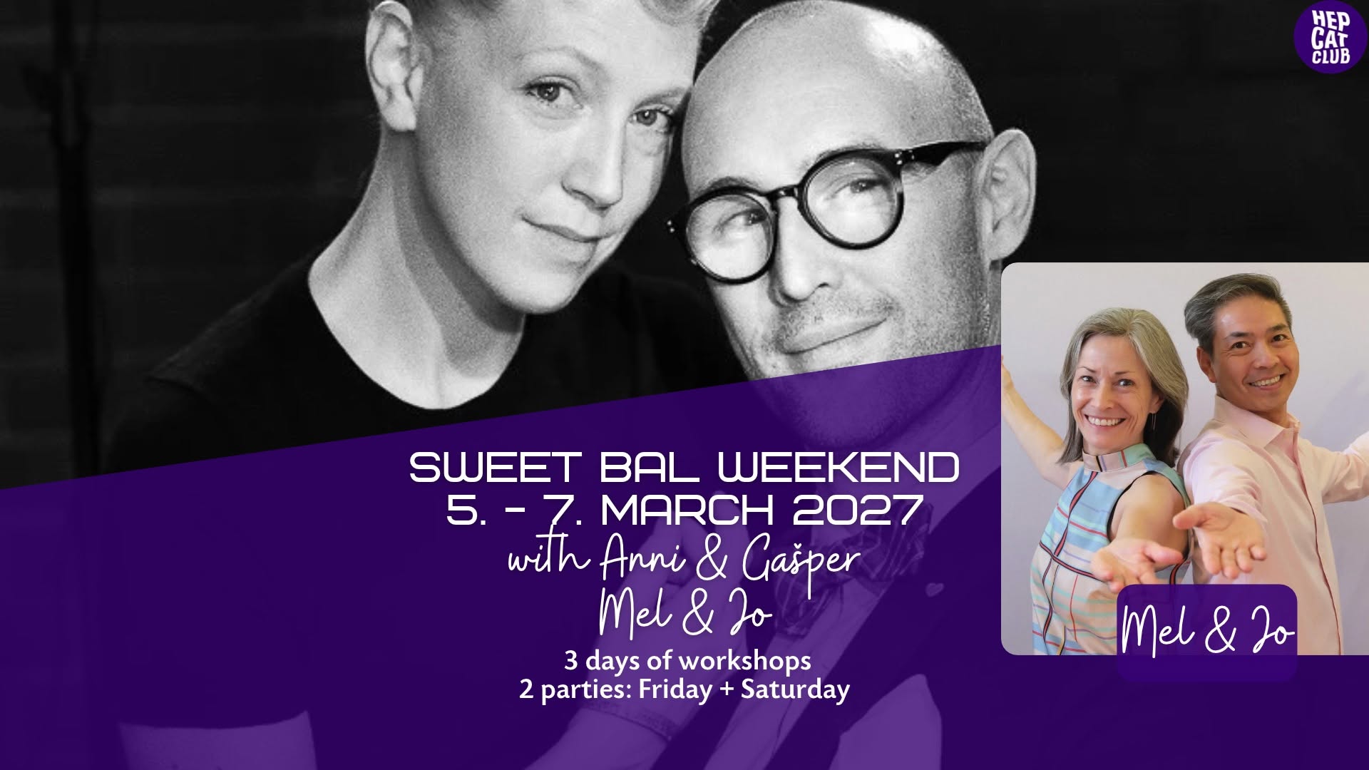 Sweet Bal Weekend (Slow Bal & Balboa) — FRI 5 – SUN 7 MAR 2027
