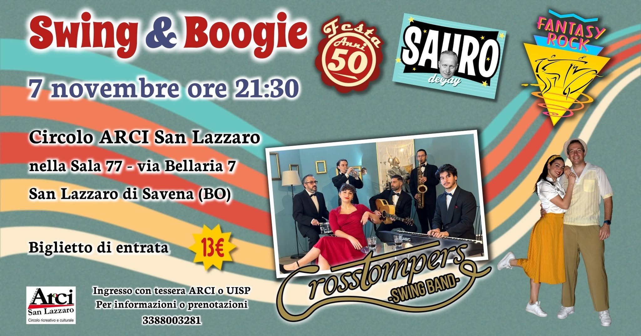 Swing & Boogie — SAT 7 NOV