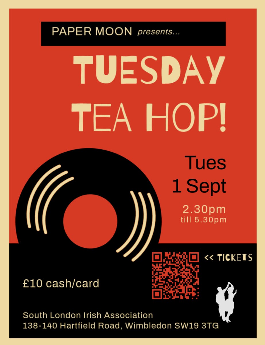 Tuesday Tea Hop — TUE 3 NOV