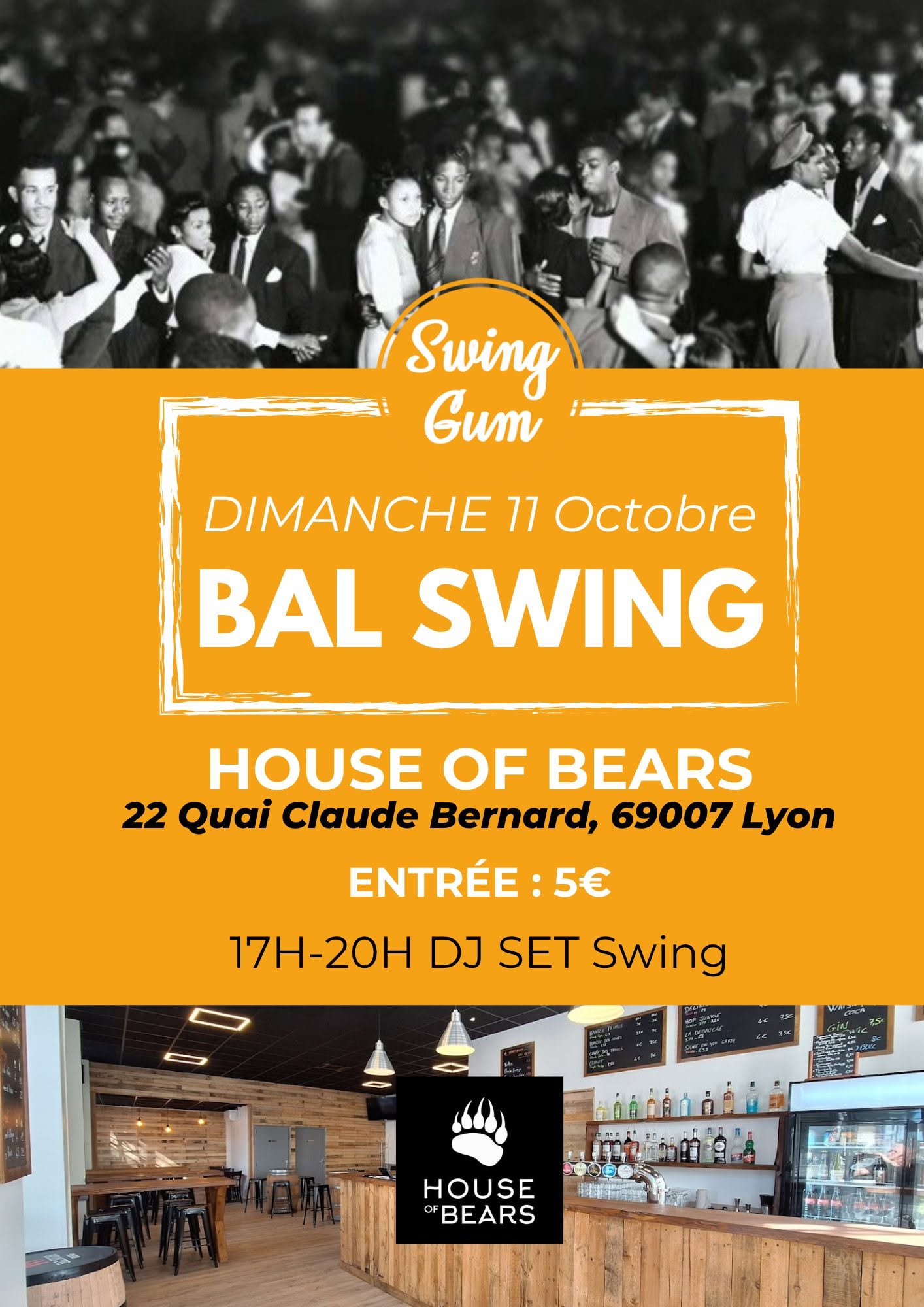 BAL SWING ! — SUN 11 OCT