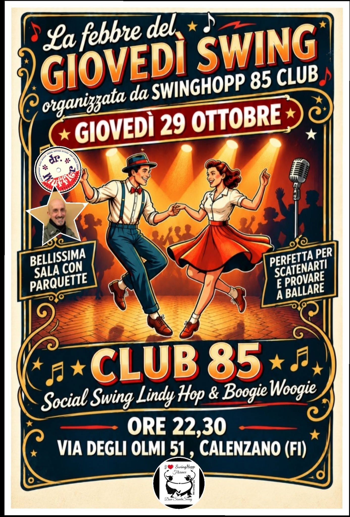 La Febbre del Giovedì SwingHopp 85 Club Calenzano — THU 29 OCT