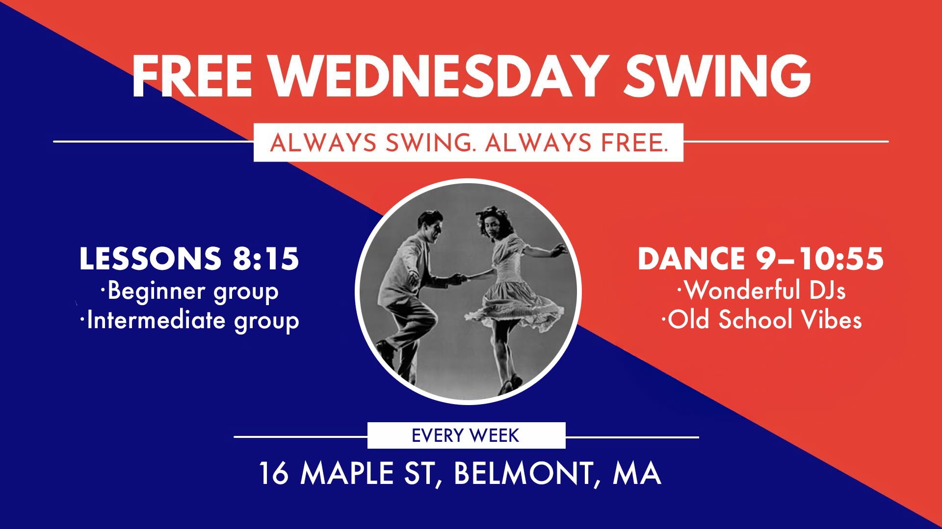 Free Wednesday Swing! — THU 15 OCT