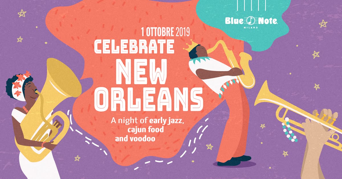 Celebrate New Orleans! — TUE 13 OCT