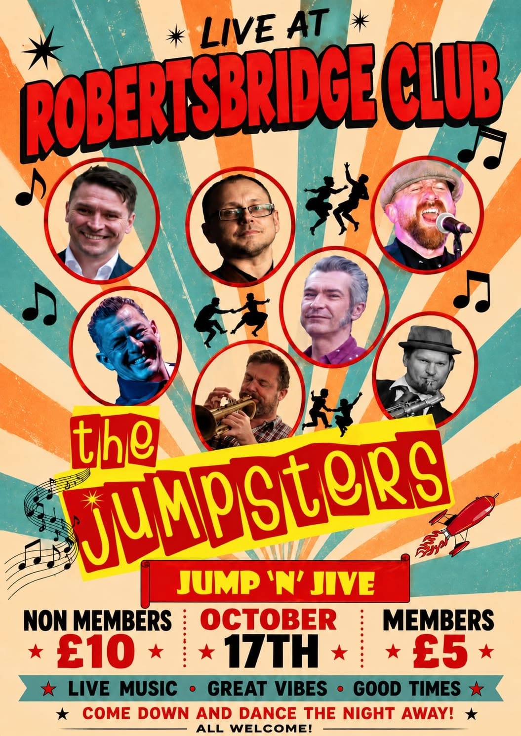 The Jumpsters On Centre Stage — SAT 17 OCT