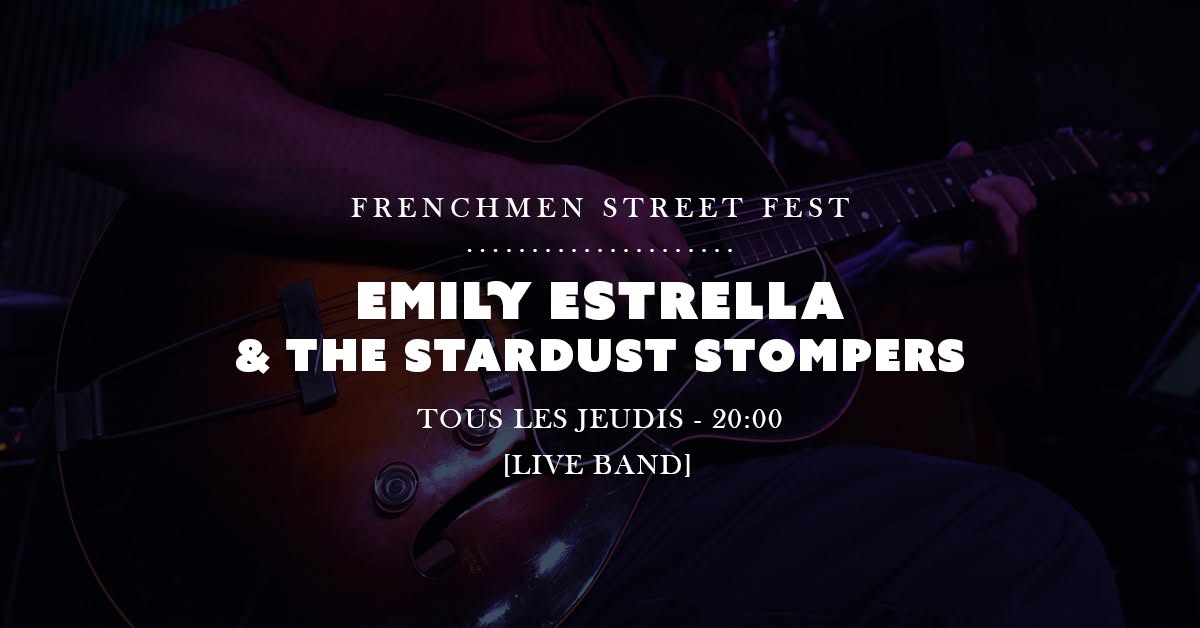 💃🎶Frenchmen Street Fest avec Emily Estrella & The Stardust Stompers (Live Band) — FRI 23 OCT