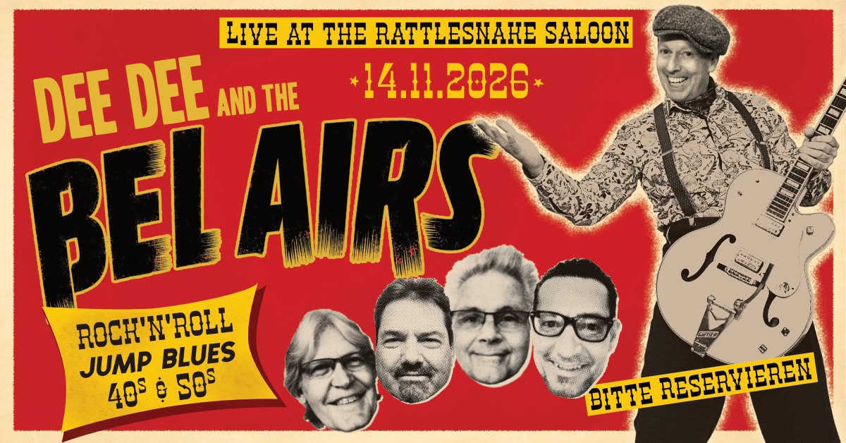 SHAKE, RATTLE & ROCK! THE SNAKE IS LOOSE TONIGHT! — SAT 14 NOV