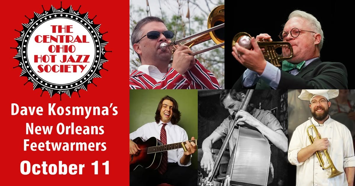 Dave Kosmyna's New Orleans Feetwarmers β SUN 11 OCT