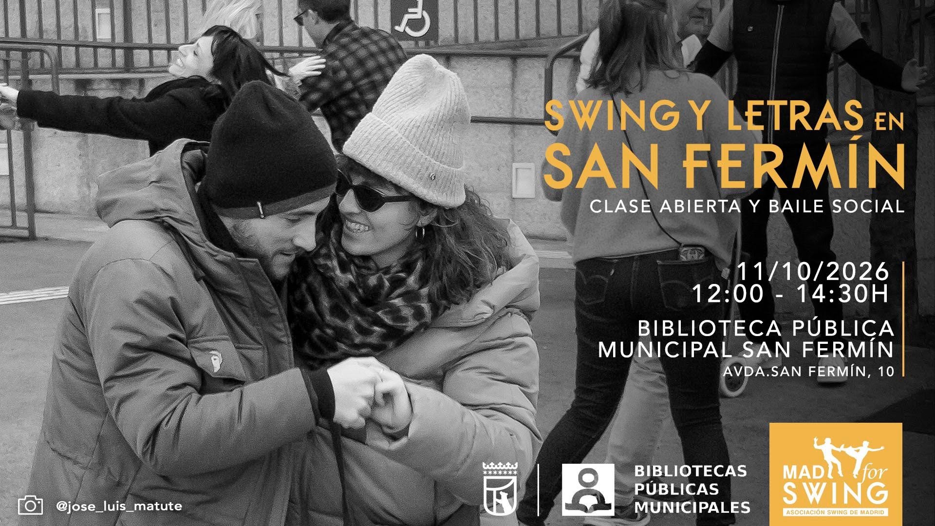 Swing y Letras en San Fermín — SUN 11 OCT
