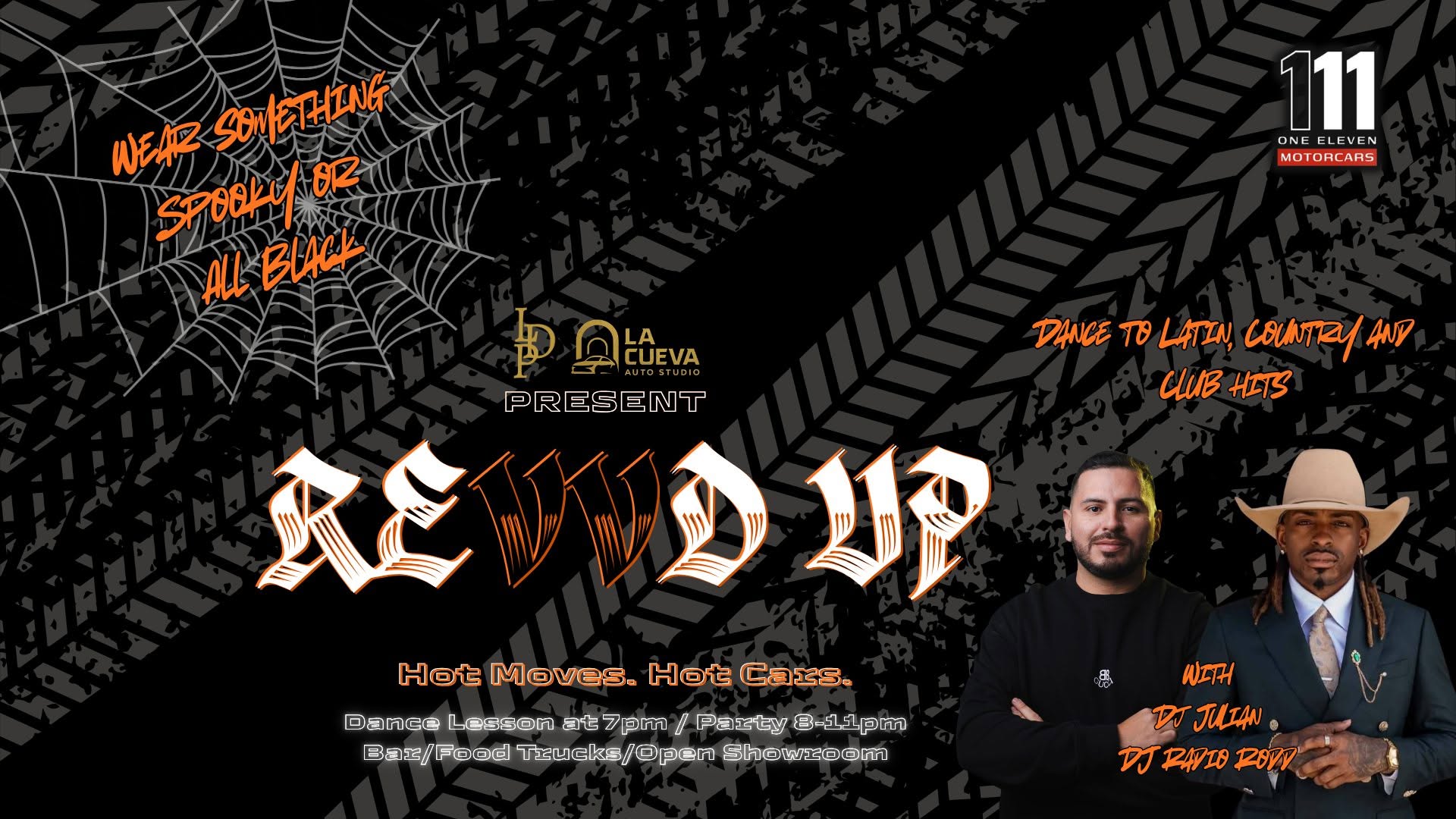 REVVD UP: Hot Moves. Hot Cars. — SAT 24 OCT