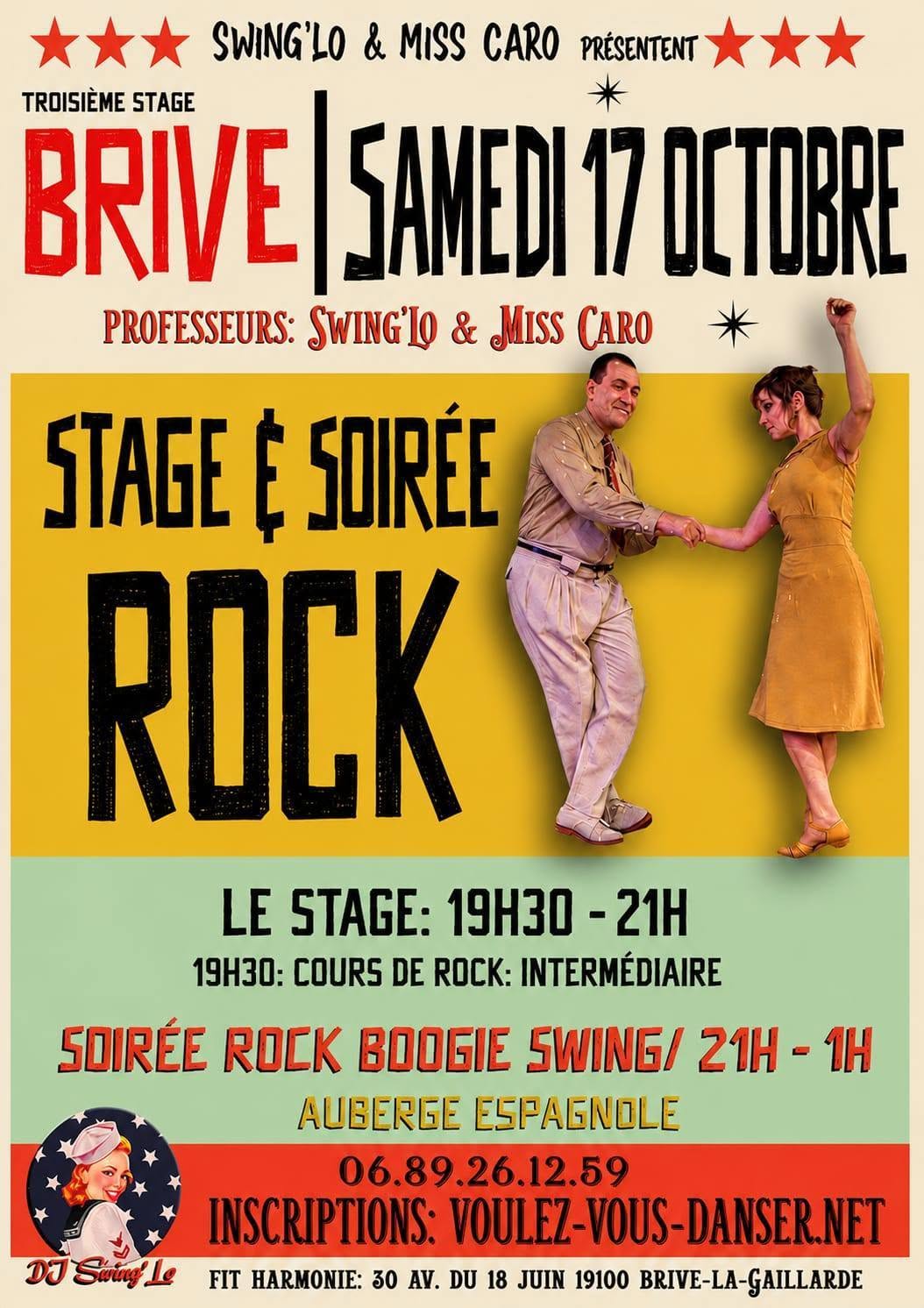 Soirée Rock à Brive — SAT 17 OCT