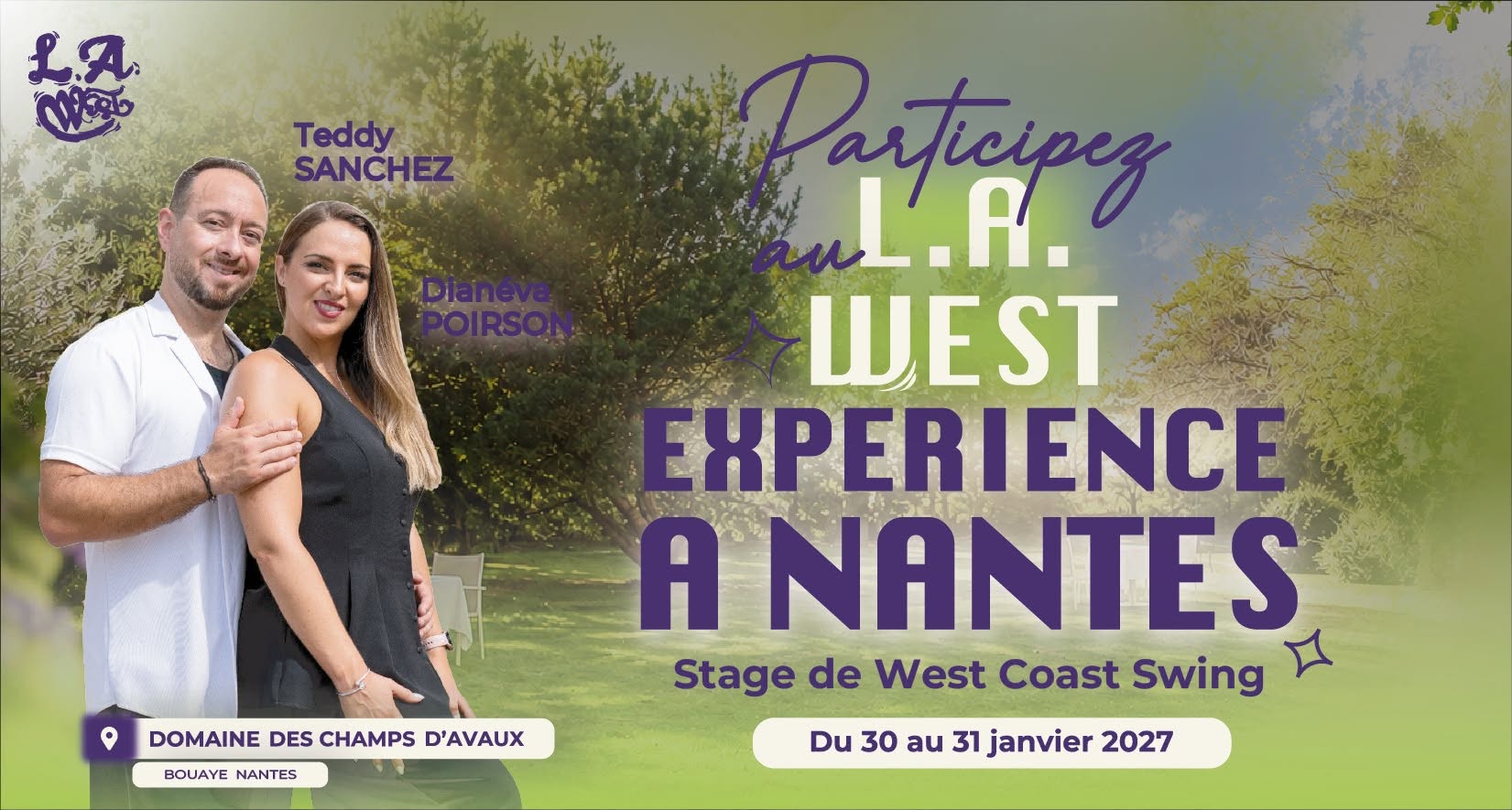 L.A.WEST EXPERIENCE ร Nantes โ SAT 30 โ SUN 31 JAN 2027