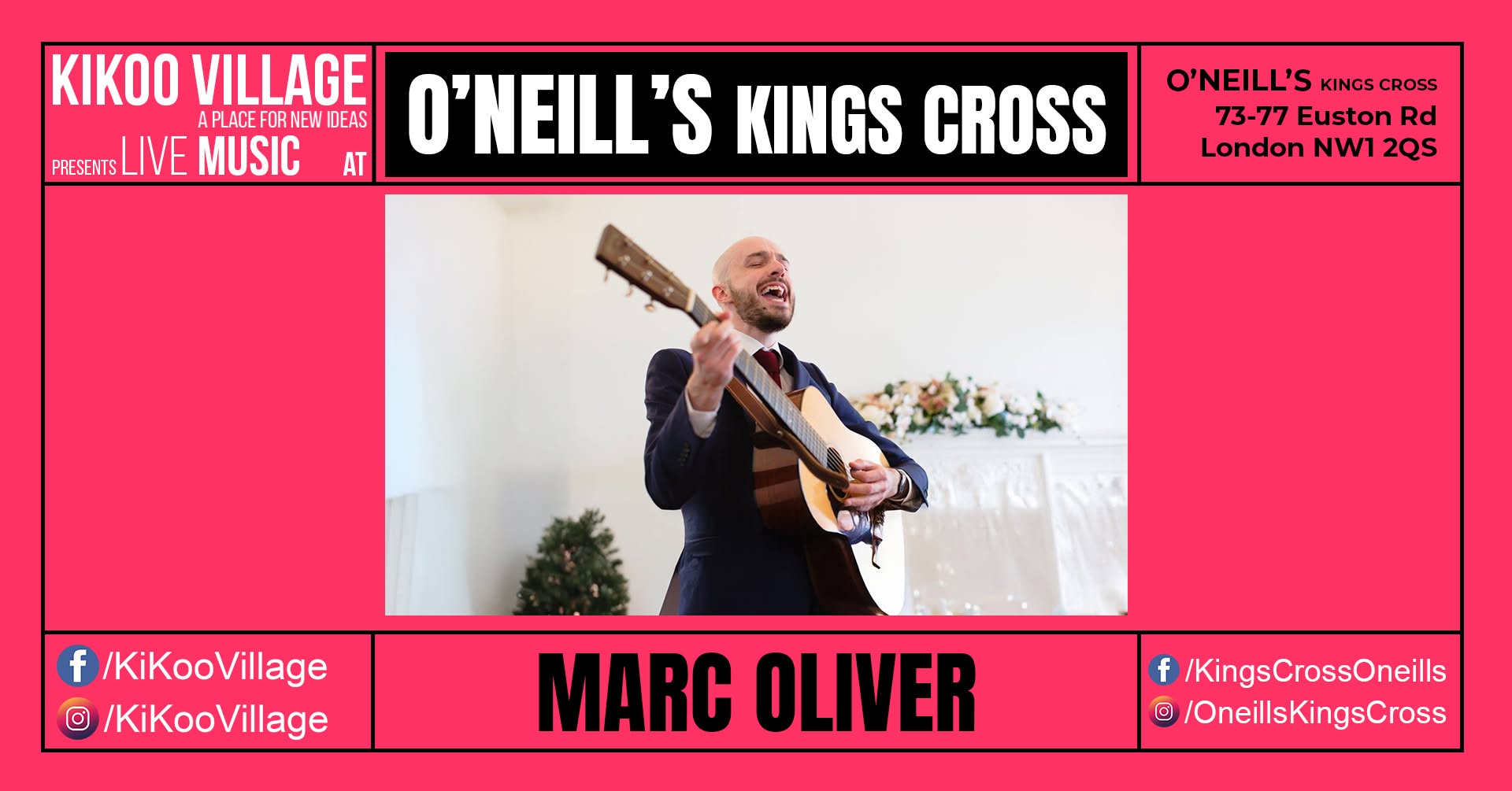 O'NEILL's KINGS CROSS with MARC OLIVER — SAT 17 OCT