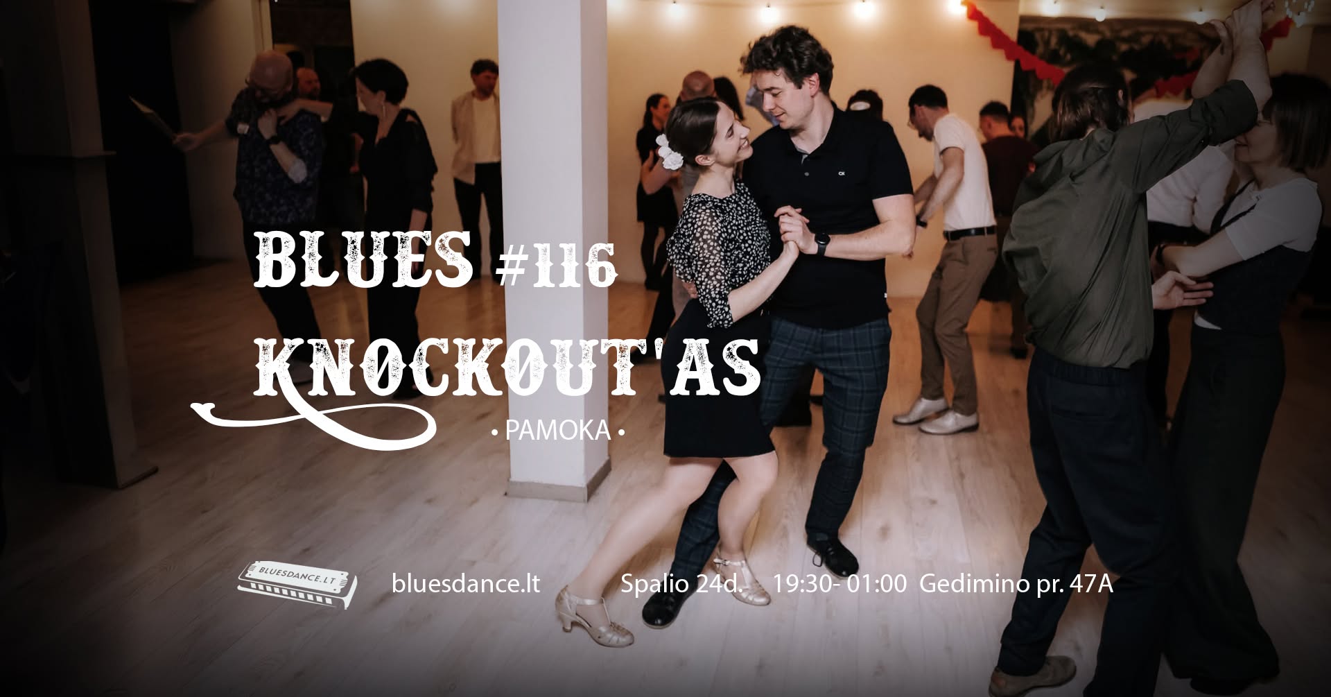 Blues Knockout'as #116 + pamoka — SAT 24 OCT
