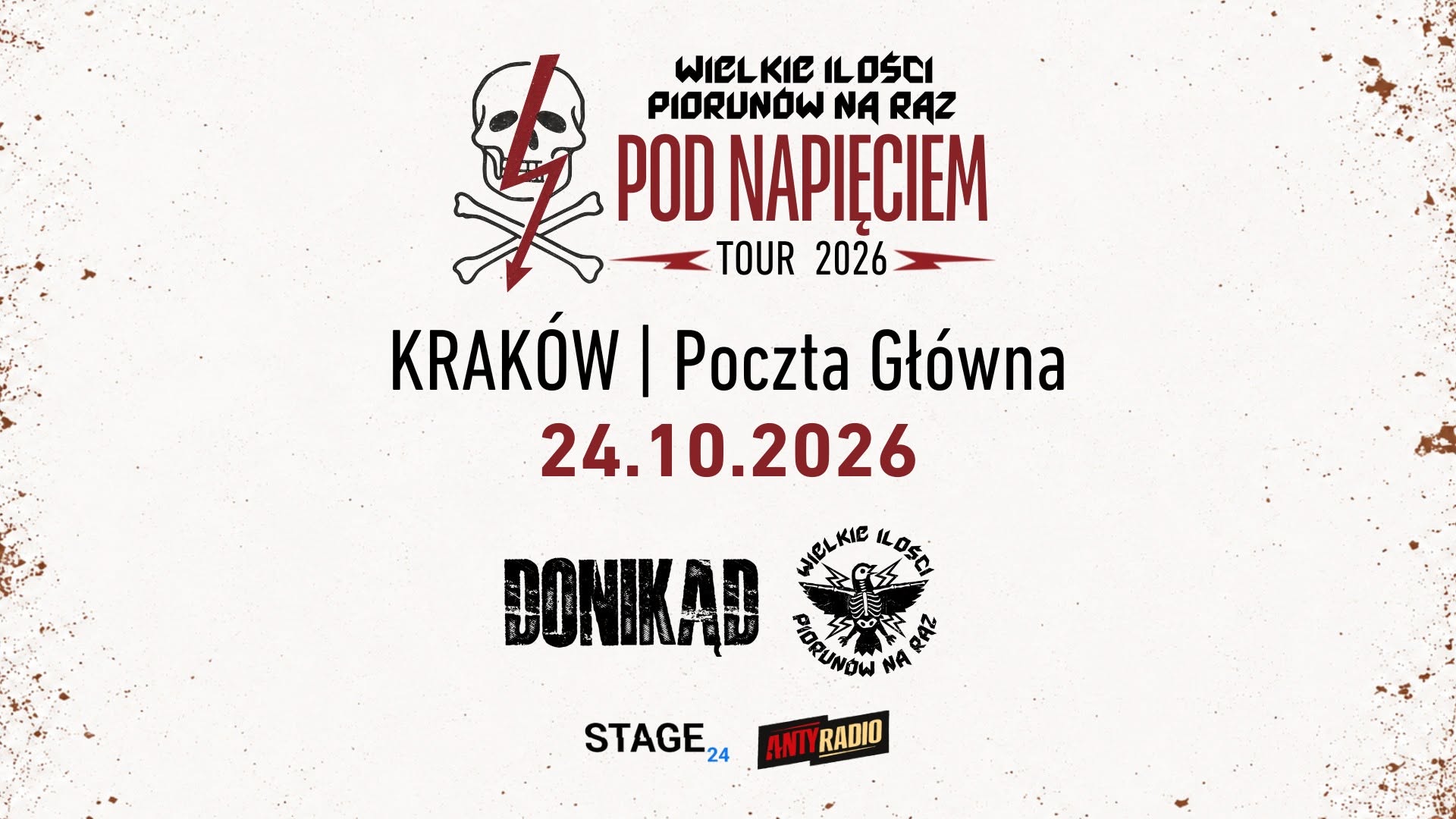 Wielkie Ilości Piorunów na Raz + Donikąd | Kraków | 24.10 — SAT 24 OCT
