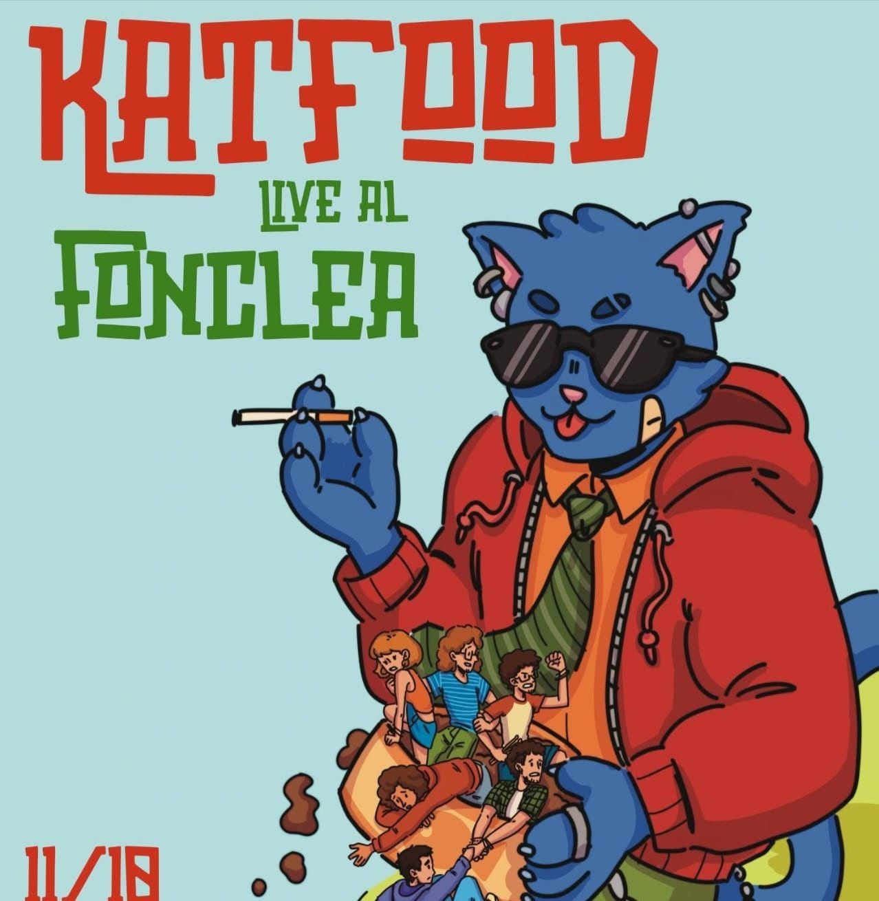 Fusion Rock e Funky con i Katfood — SUN 11 OCT
