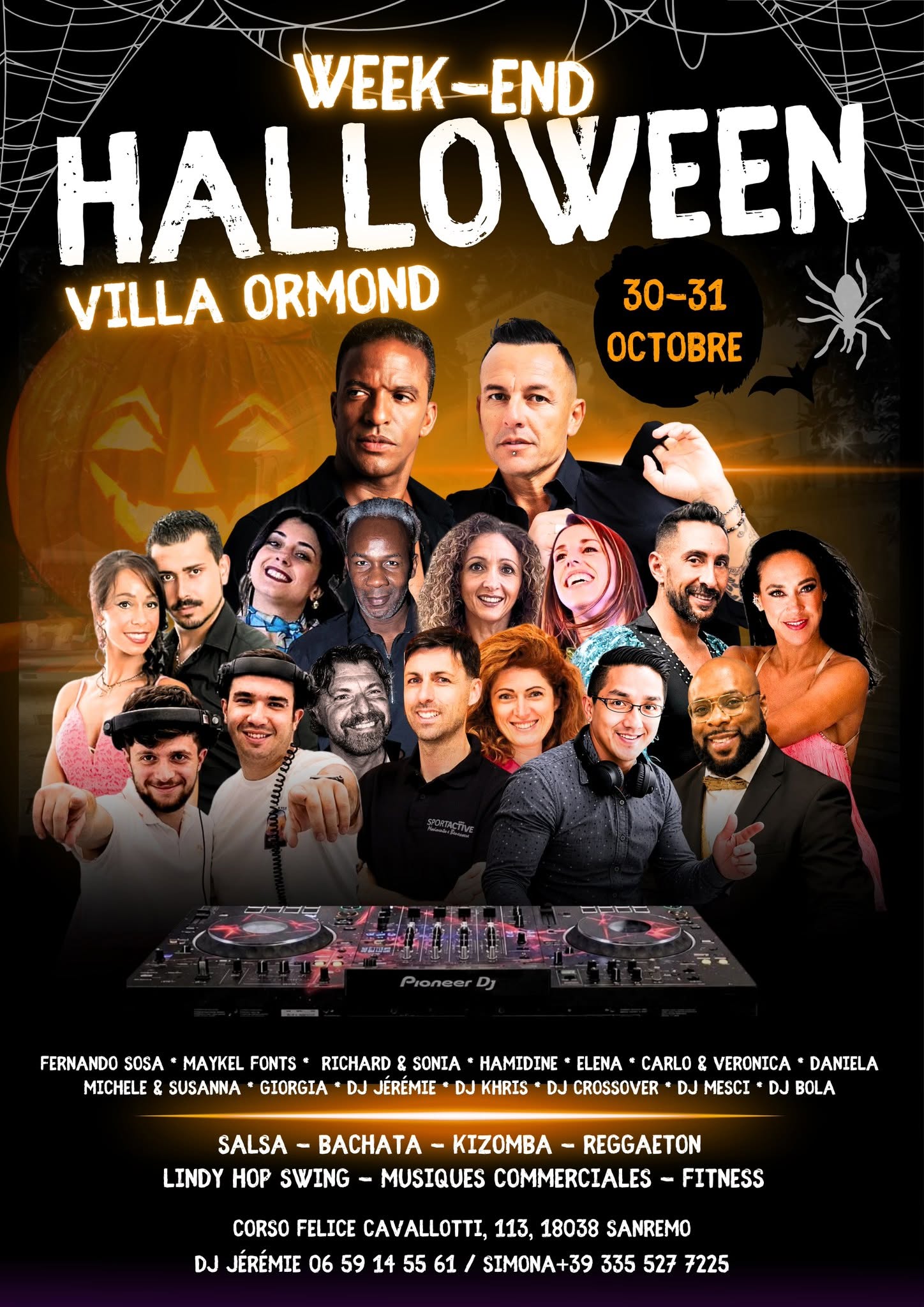 🎃 Week-end Halloween – Villa Ormond 👻 — FRI 30 OCT – SUN 1 NOV