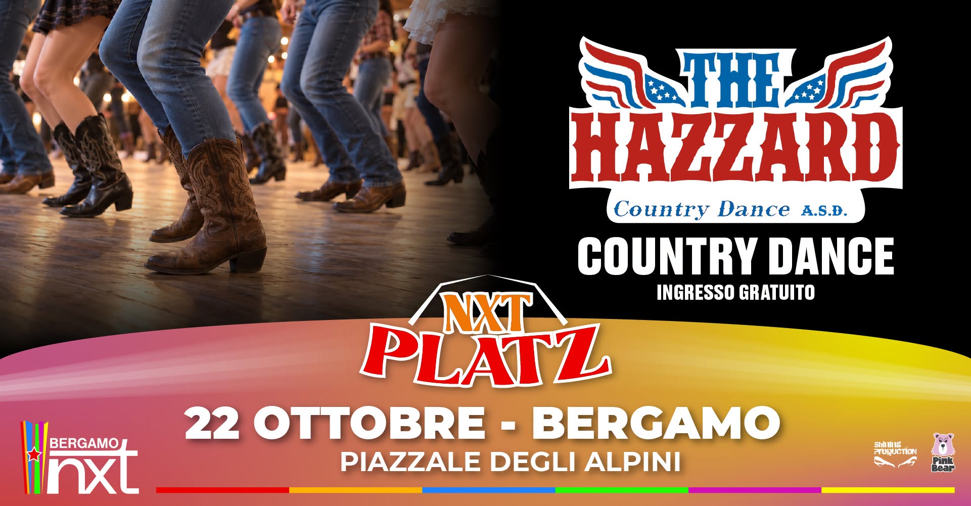 Country Dance 🤠 Stasera Balera @ NXT Bergamo, Piazzale degli Alpini — THU 22 OCT